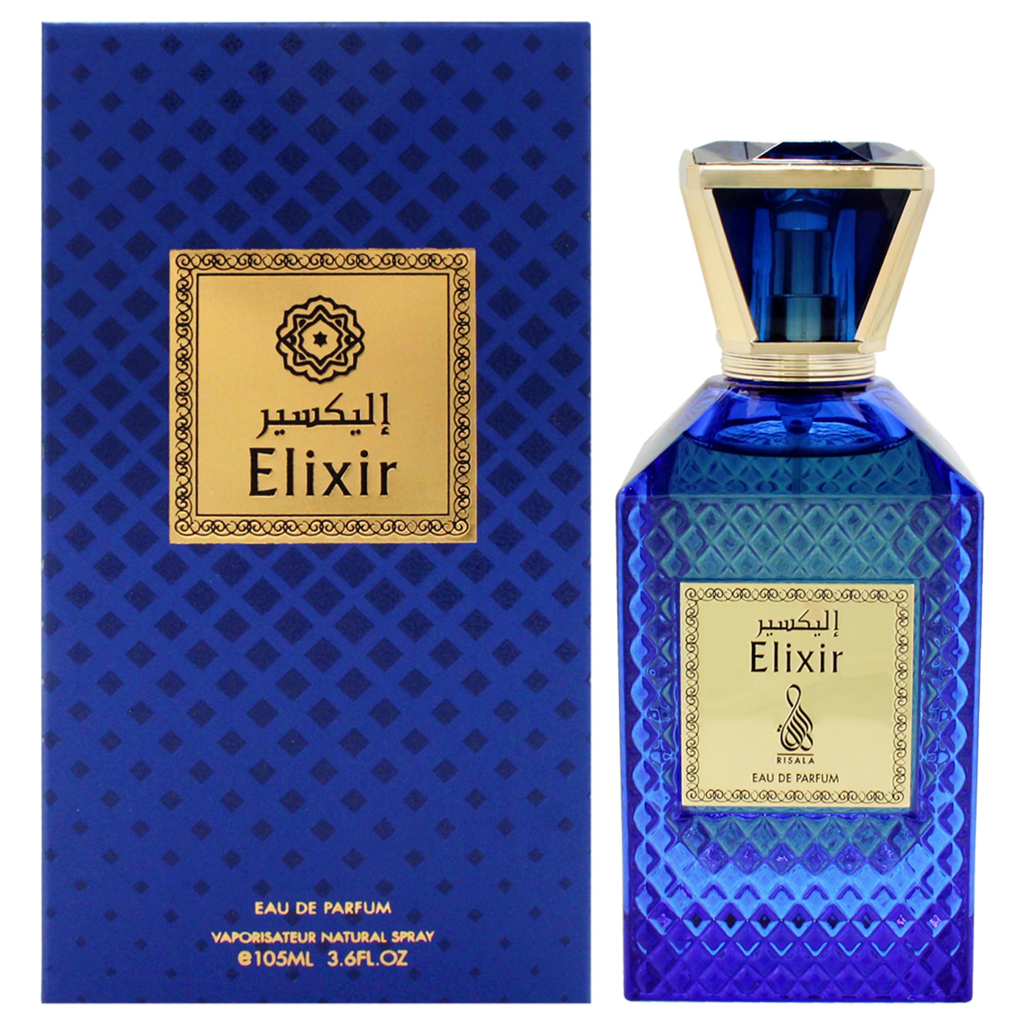 Risala Elixir Eau de Parfum for Men, 3.6 oz Spray