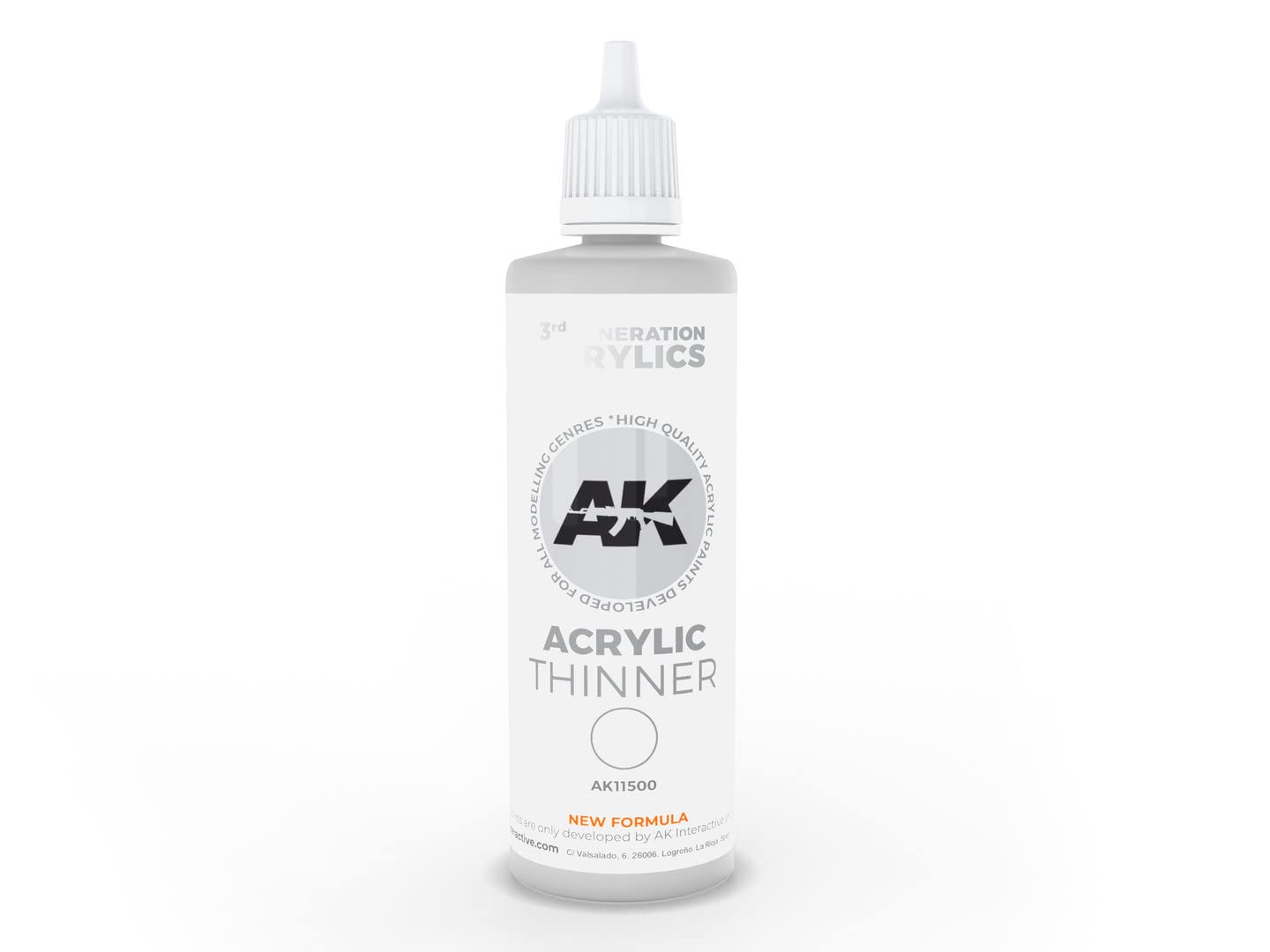 AK Interactive 3rd Gen Acrylic Thinner 100ml (AK11500)