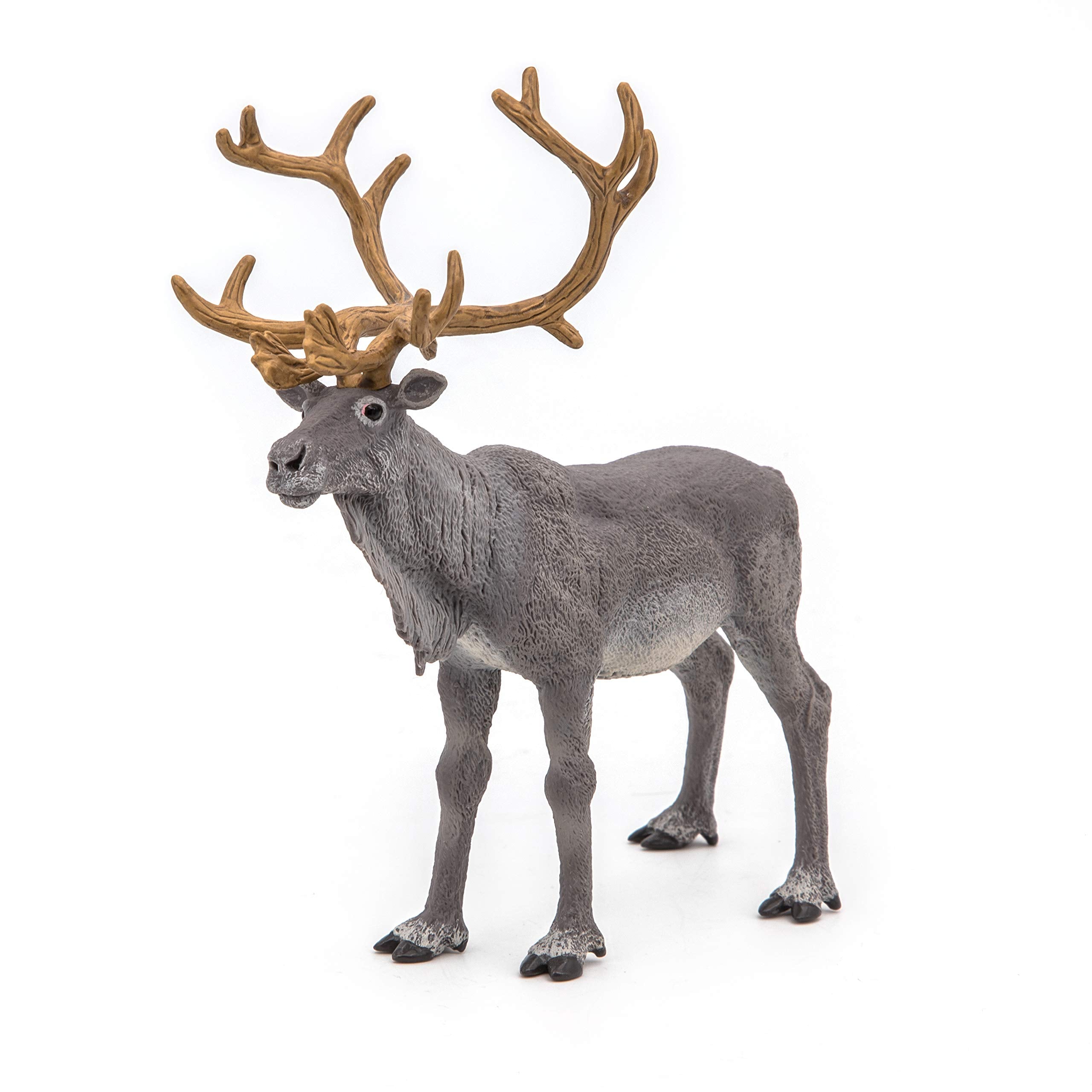 Figura de juguete de reno de pie de Papo
