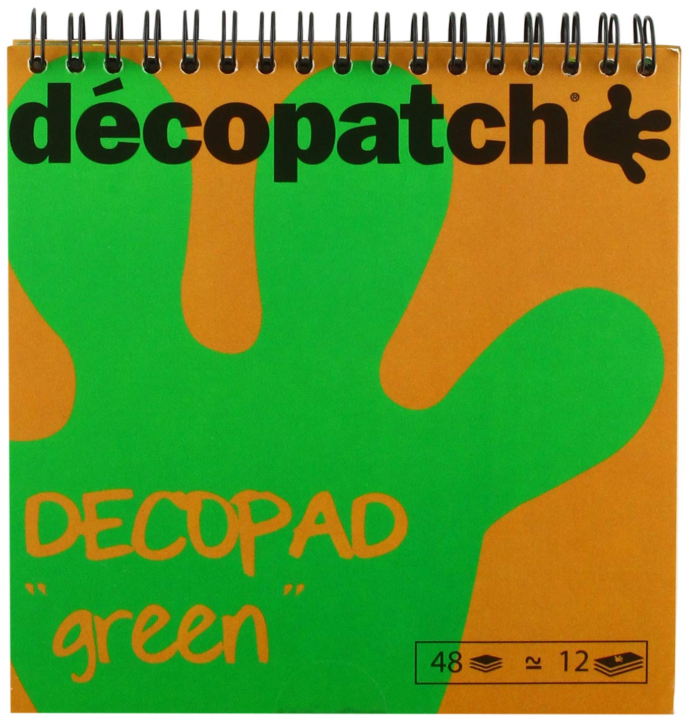 Almohadillas para decopatch Decopatch - 6 x 6 1/4 - Verde