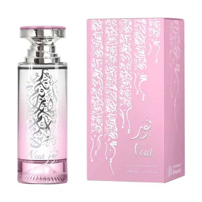 New Brand Nour Perfume for Women EDP Spray, 3.3 oz (100 ml), Fruity Floral