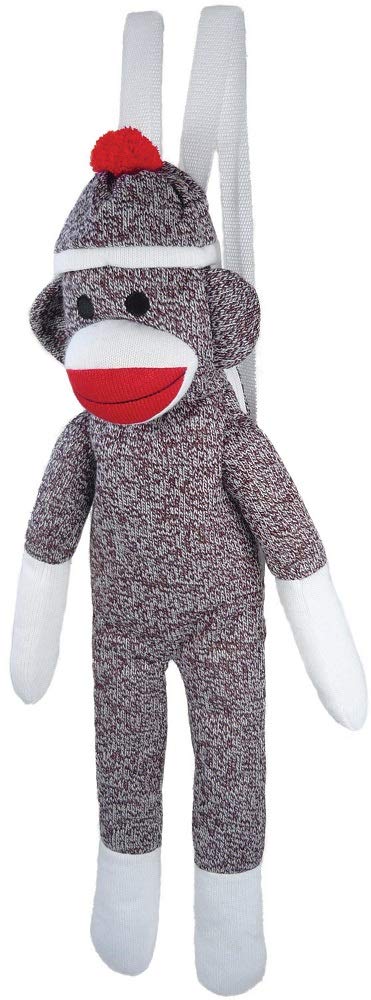 Pennington Bear Company The Original Sock Monkey Backpack, 24" inch