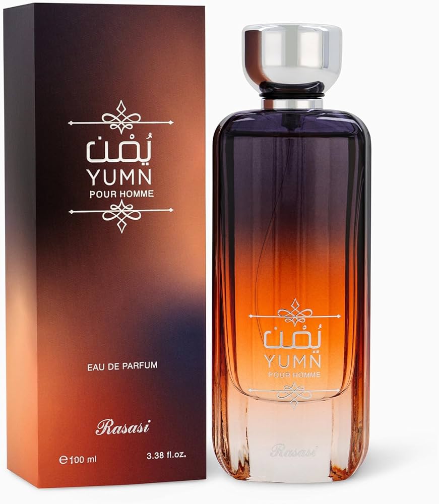 Rasasi Yumn Pour Homme Eau De Parfum Spray, 3.38 Fl Oz (100 ml)