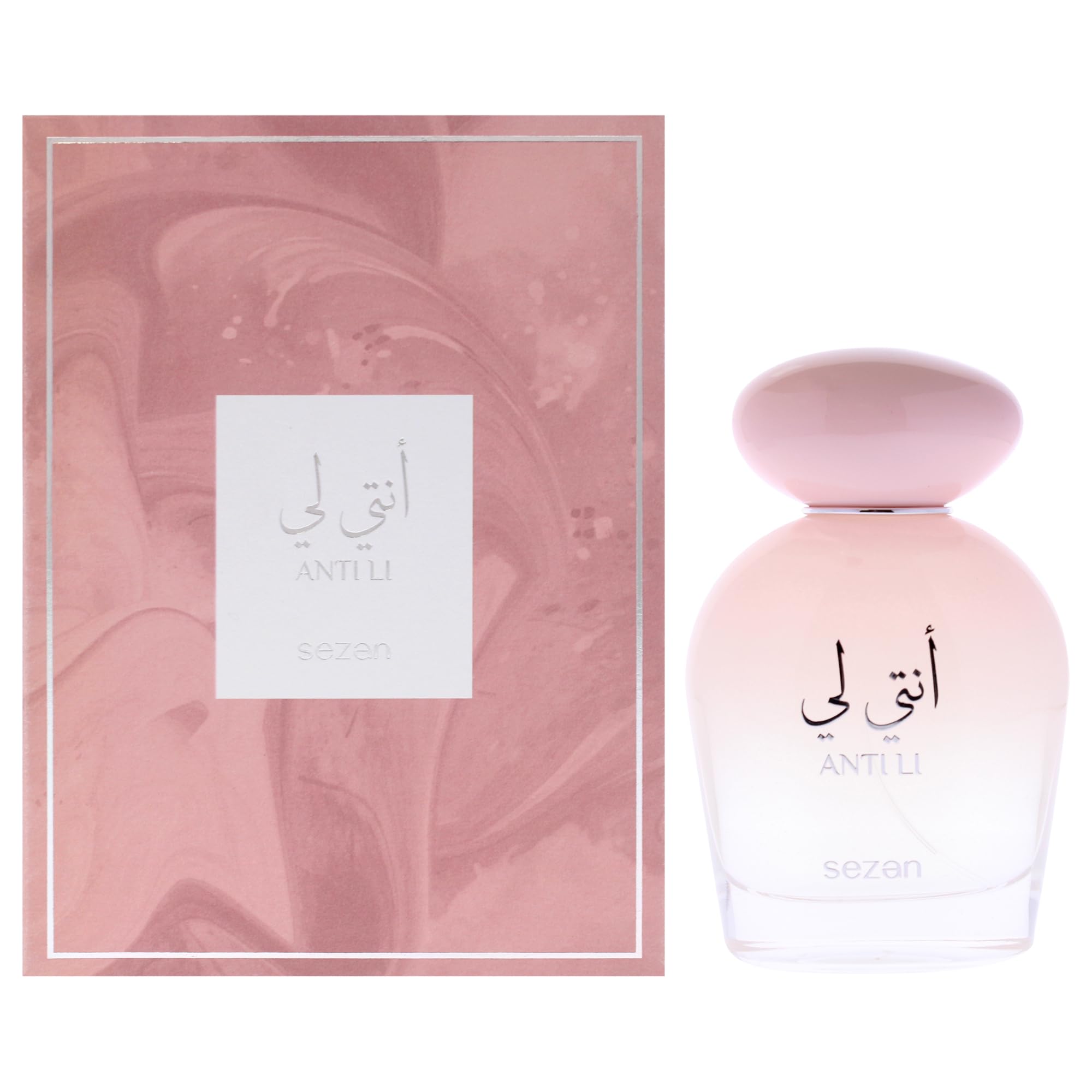Sezan Anti Li Eau de Parfum for Women, Elegant Feminine Fragrance for Daily Wear, 3.72 oz Spray