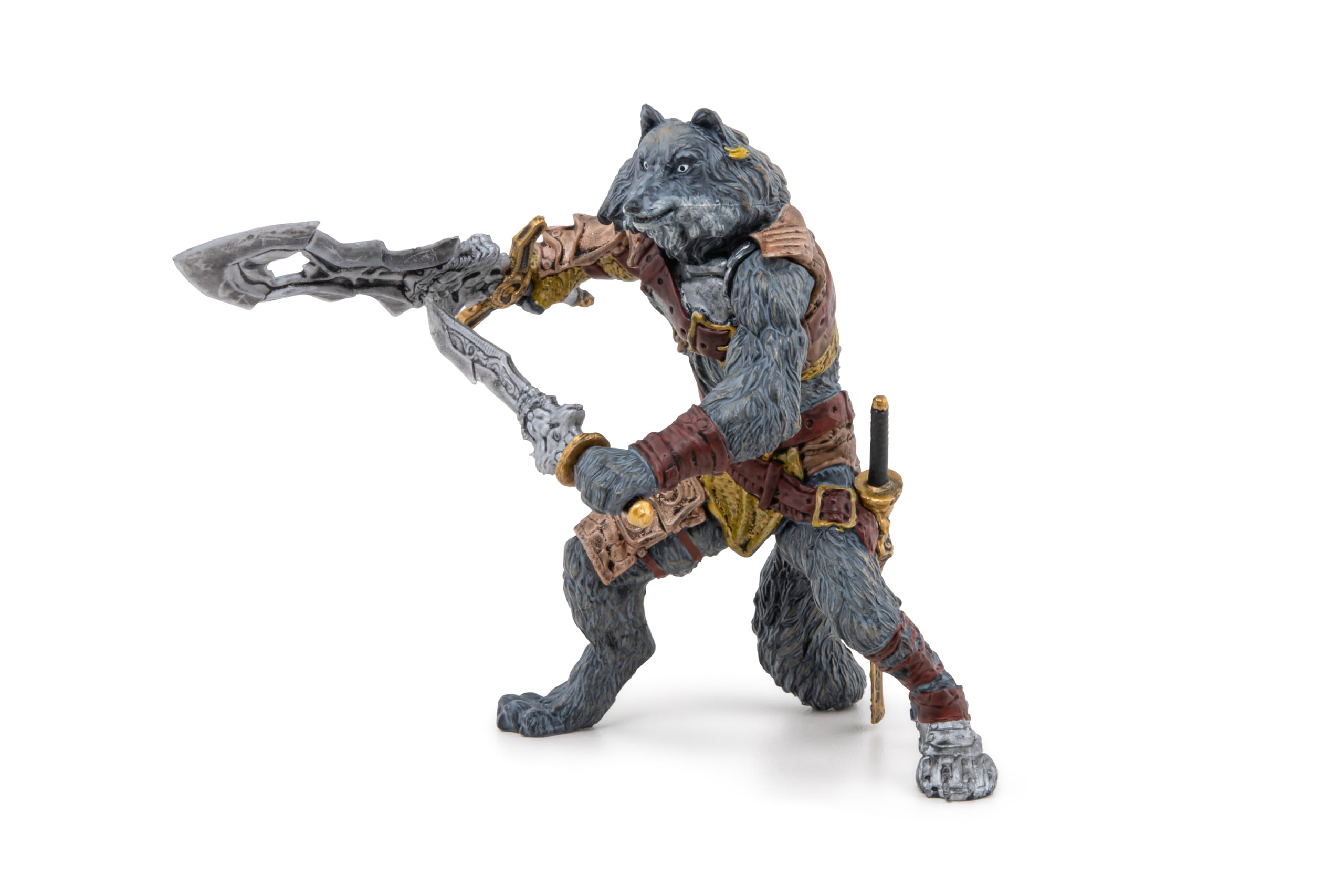 Papo Mutant Wolf - Hand Painted Figurine - Heirloom Quality Collectible (36029)