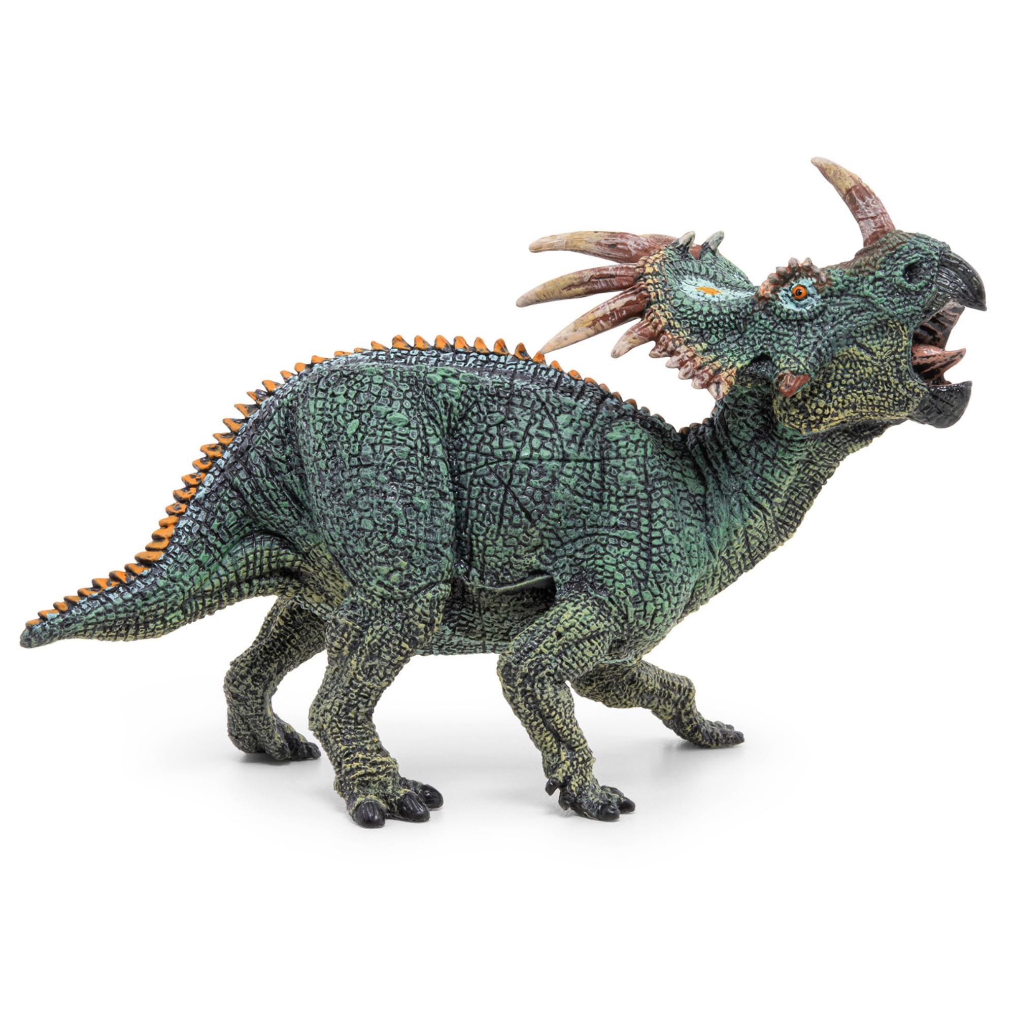 Papo Styracosaurus - Hand Painted Figurine - Heirloom Quality Collectible (55090)