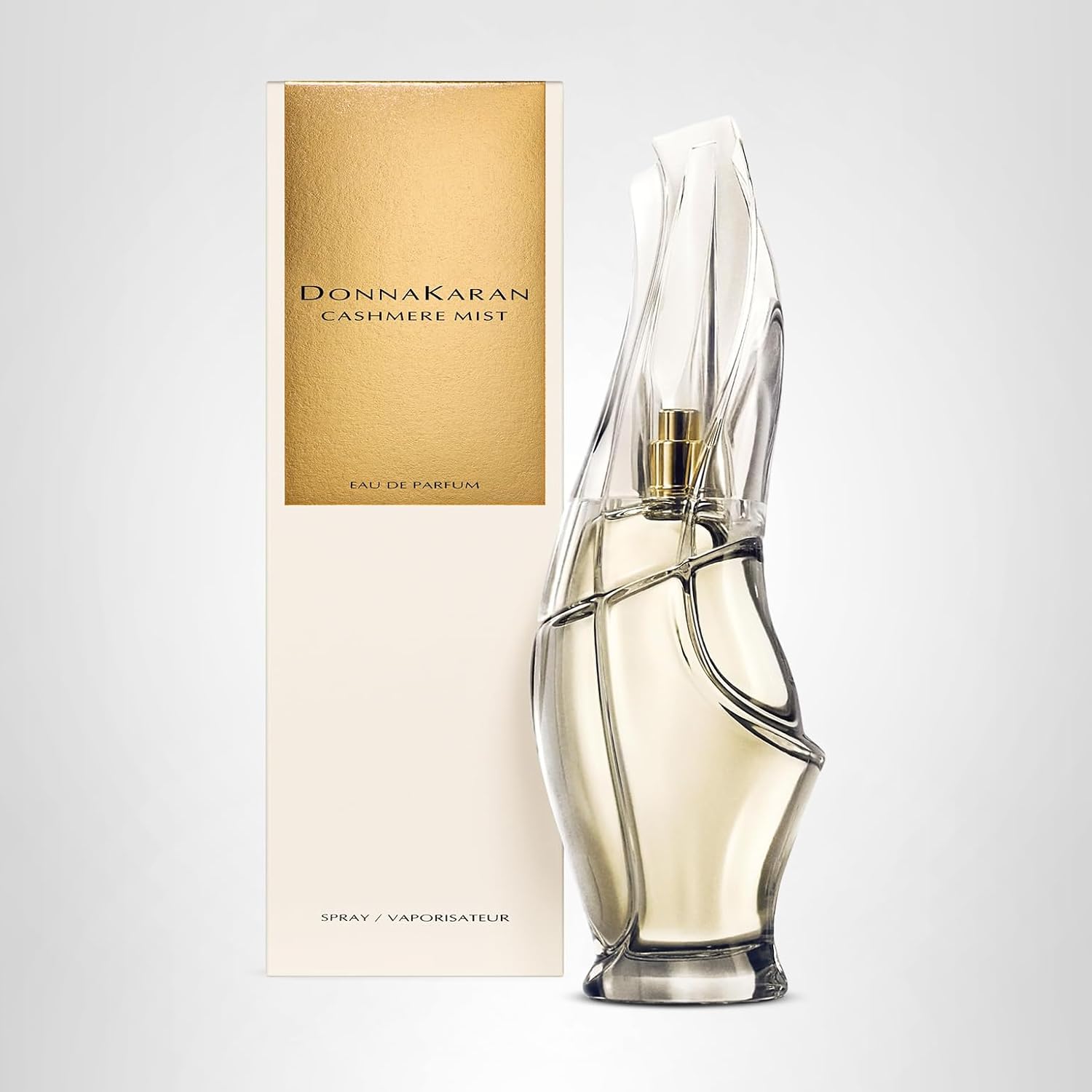 Donna Karan Cashmere Mist EDP for Women EDP Spray, 3.4 oz, Floral Woody Musk