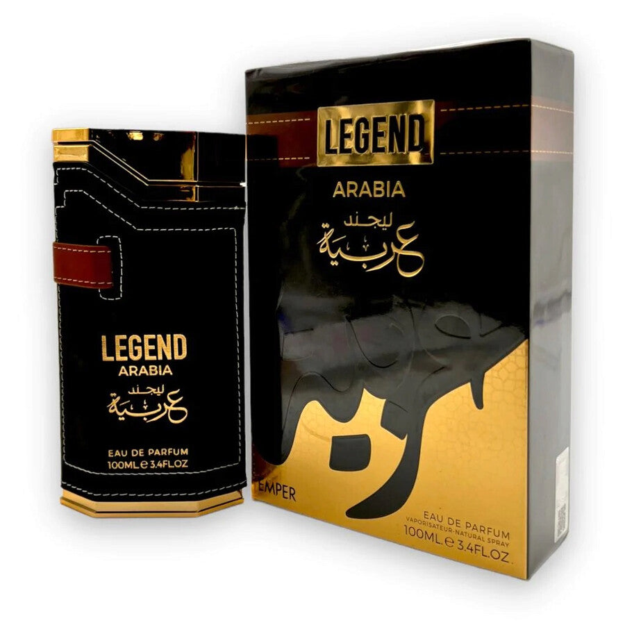 Emper Legend Arabia Eau de Parfum Spray, 3.4 Fl Oz (100 ml)