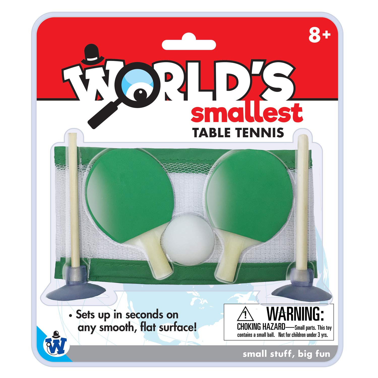 Le plus petit ensemble de tennis de table au monde de Westminster