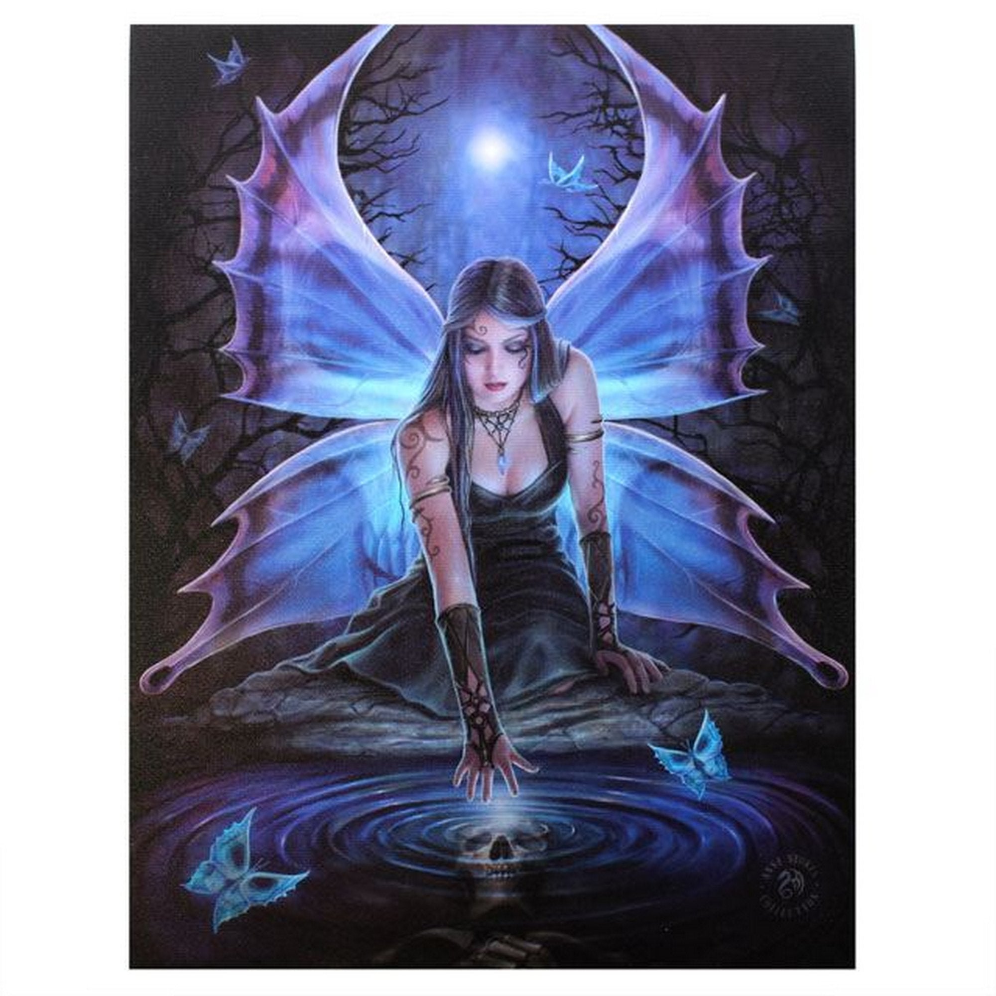 Impresión en lienzo de Anne Stokes Immortal Flight de 7 x 10