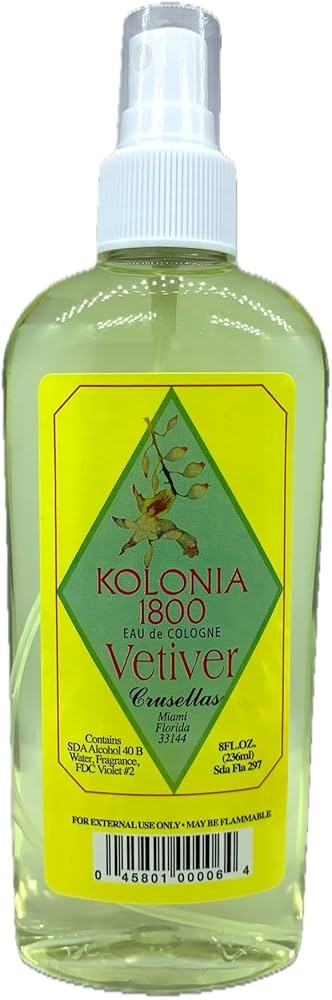 Crusellas Kolonia 1800 Colonia Vetiver 8 fl oz