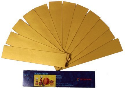 Stockmar Decorating Beeswax, Gold, 12pk