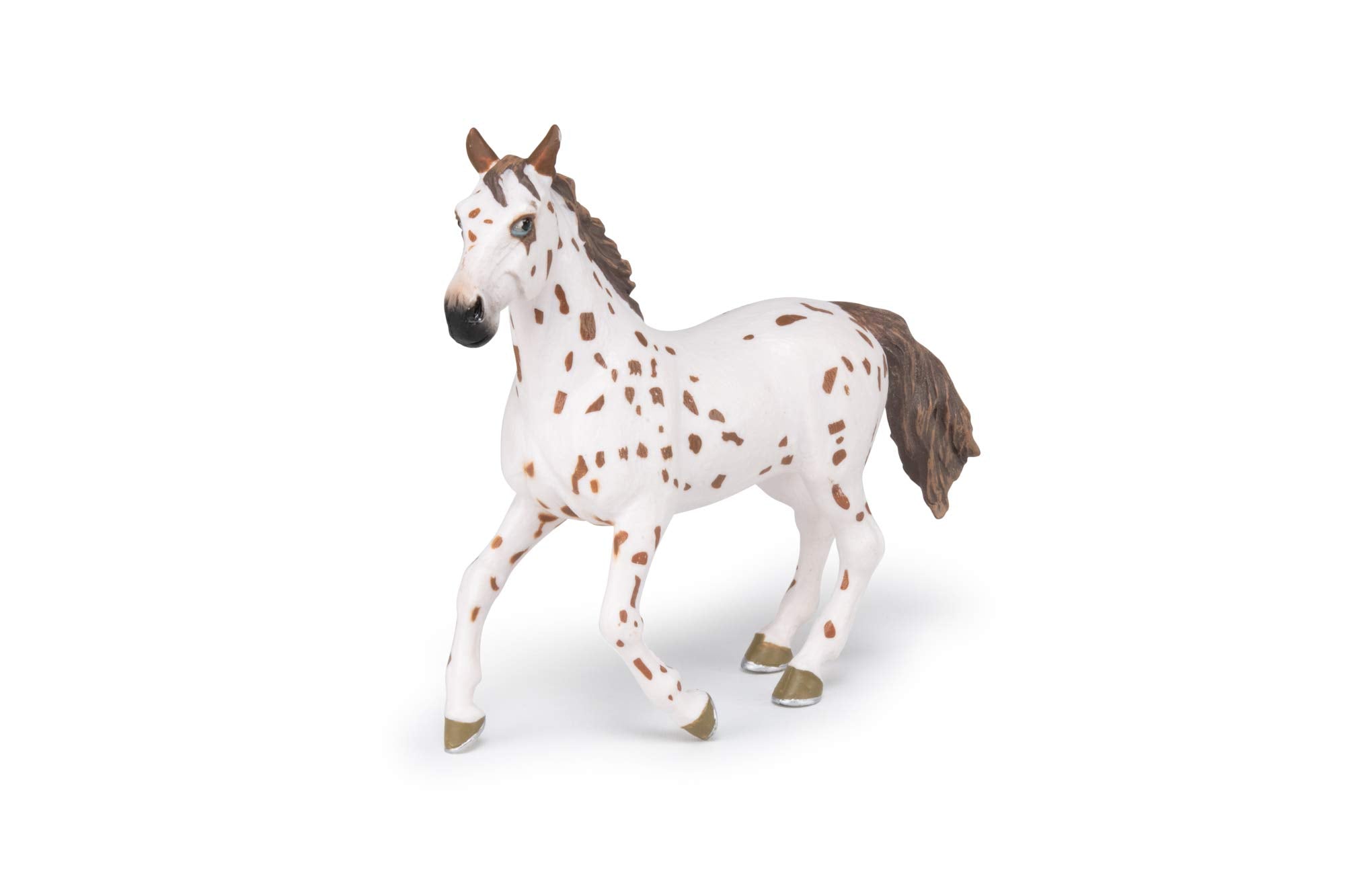 Figura de yegua Appaloosa Papo Brown, multicolor, talla única
