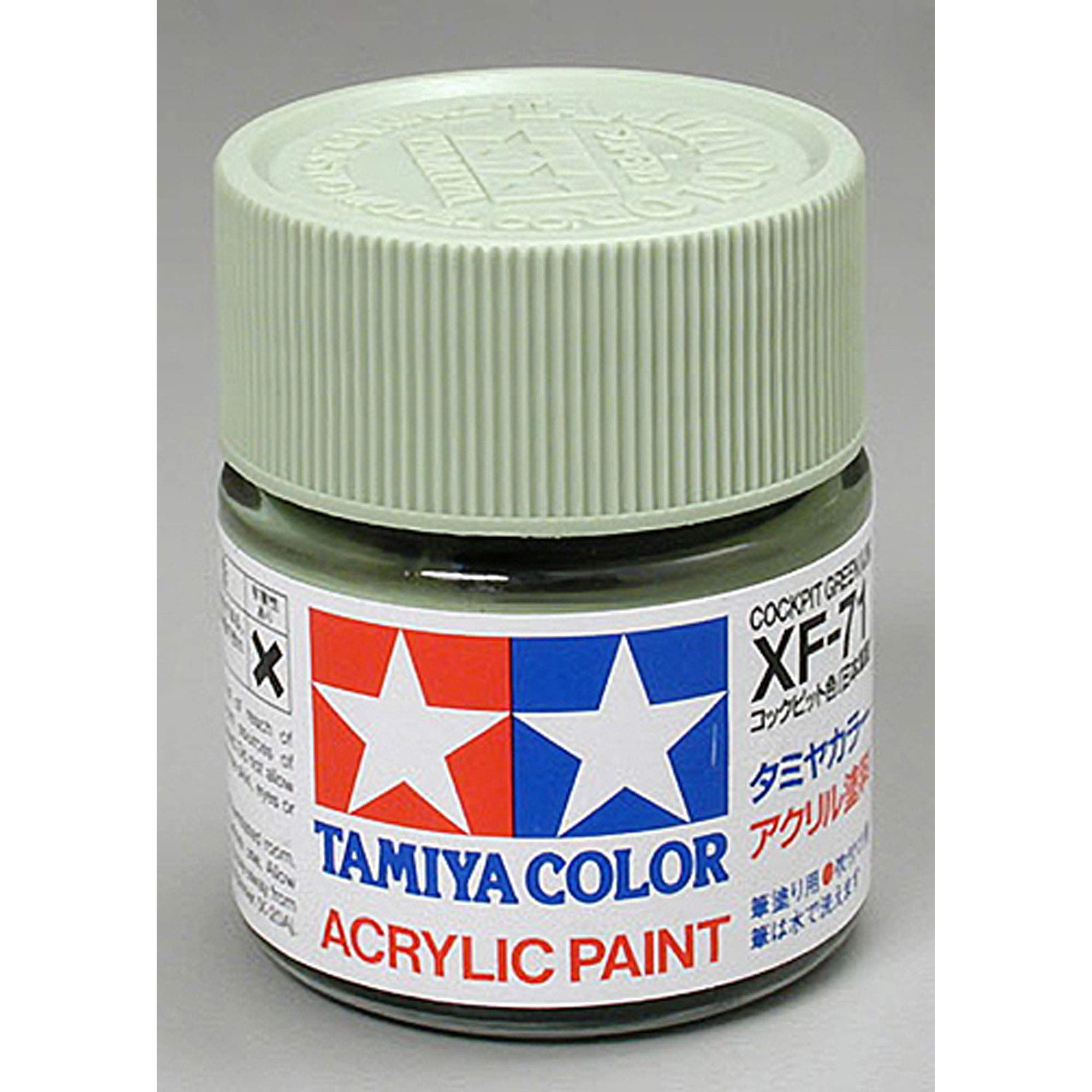 Tamiya America, Inc. Acrylique XF71 Cockpit Vert, TAM81371