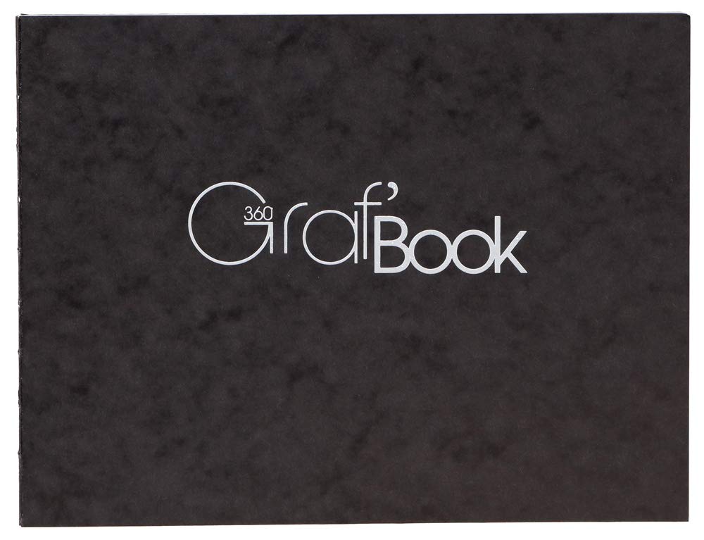 Clairefontaine Graf' Book 360 - 100 Blank Sheets - Landscape 6 x 8 1/4