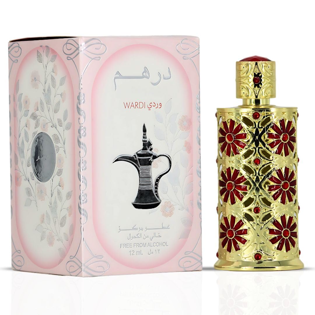 Ard Al Zaafaran Dirham Wardi Concentrated Perfume Oil 12 ml