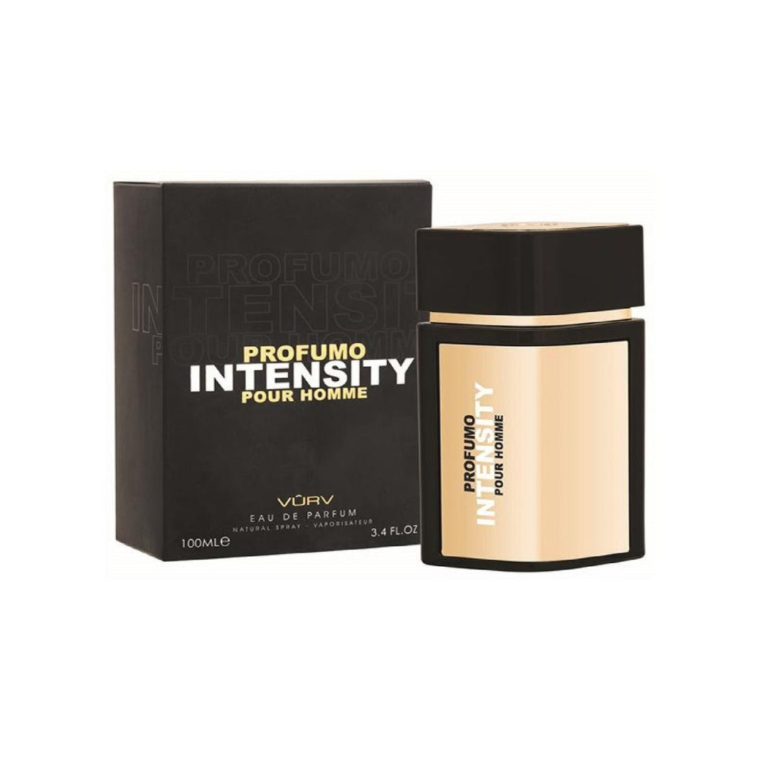 Vurv Profumo Intensity Eau de Parfum Spray for Men, 3.4 Fl Oz (100 ml)