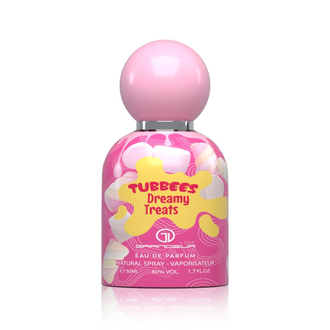Tubbees Dreamy Treats by Grandeur Eau de Parfum Spray, 1.7 Fl Oz (50 ml)