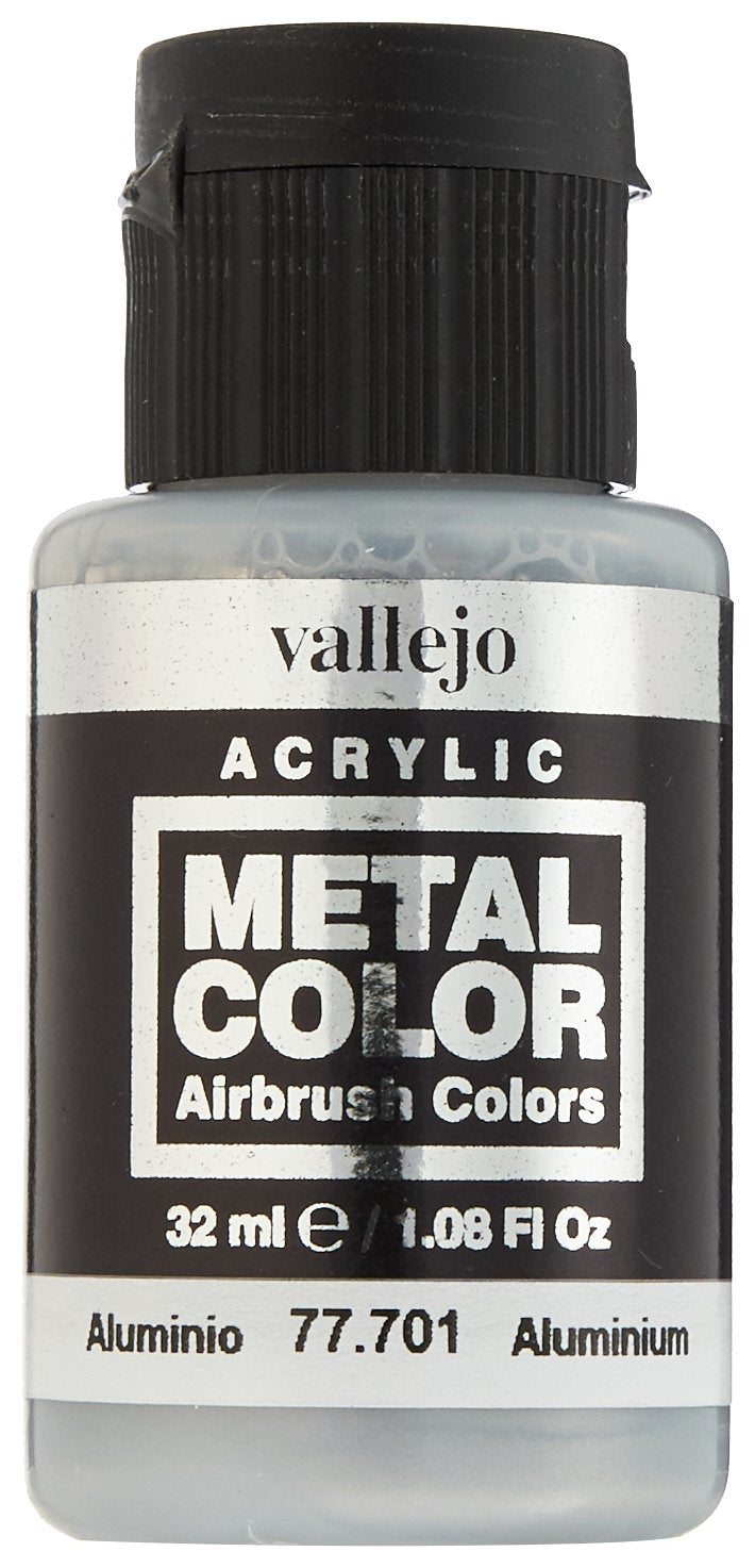 Peinture métal aluminium Vallejo 32 ml