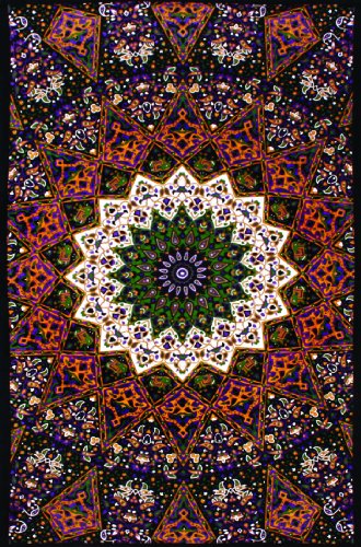 Tapiz de elefante con estrella oscura india Sunshine Joy - 30 x 45 pulgadas - Sábana de playa ...