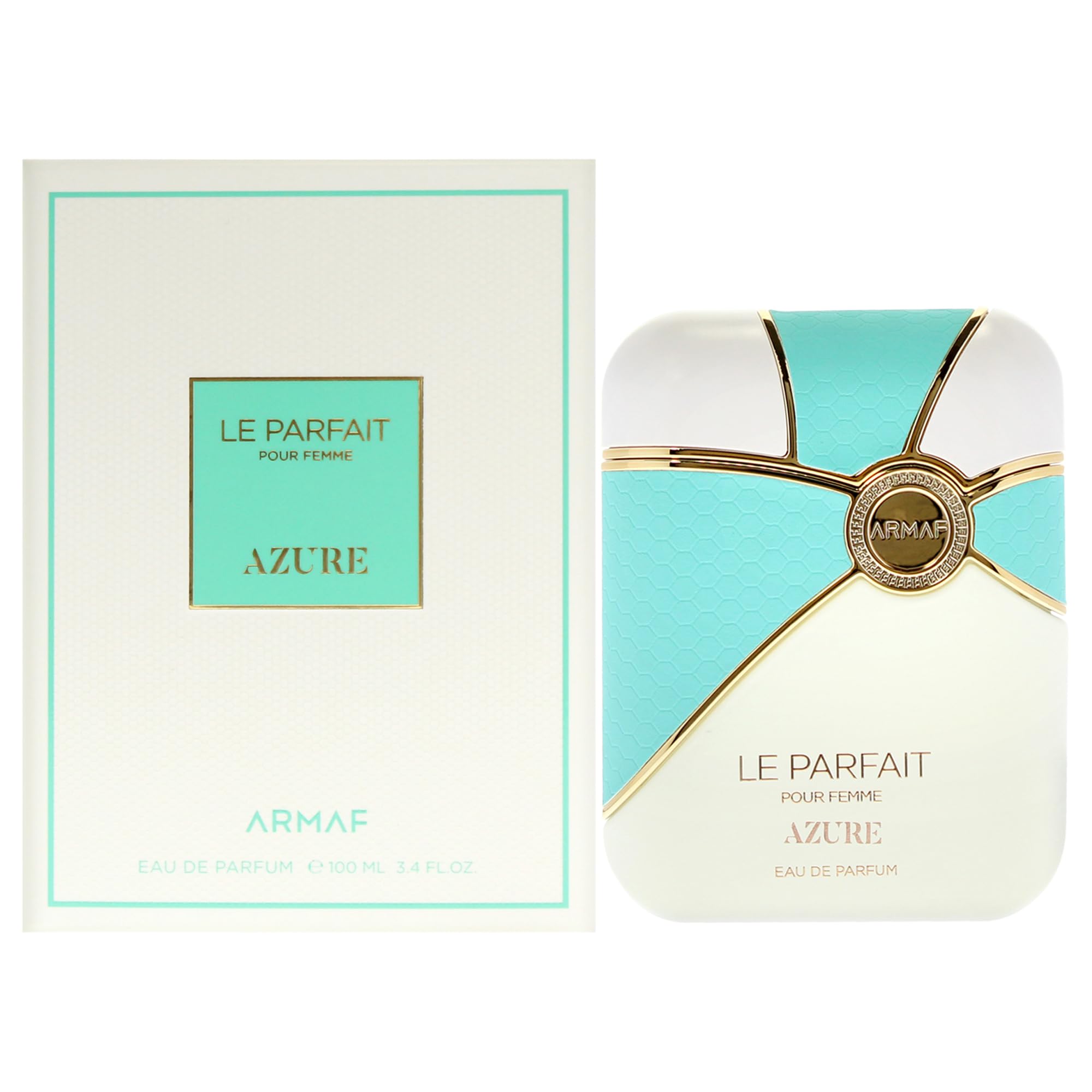 Armaf Le Parfait Azure Eau de Parfum Women Fruity Floral Vanilla Scent 3.4 oz Spray
