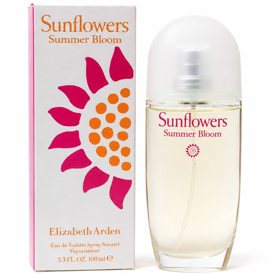 Elizabeth Arden Sunflowers Summer Bloom EDT for Women EDT Spray, 3.4 oz