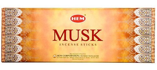 Hem Musk Incense, 120 Stick Box