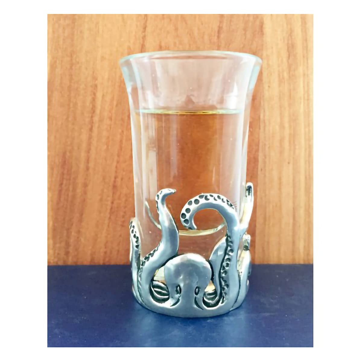 Vaso de chupito básico con forma de pulpo para decorar el hogar, como regalo de Navidad, regalo de fiesta o como decoración de bar