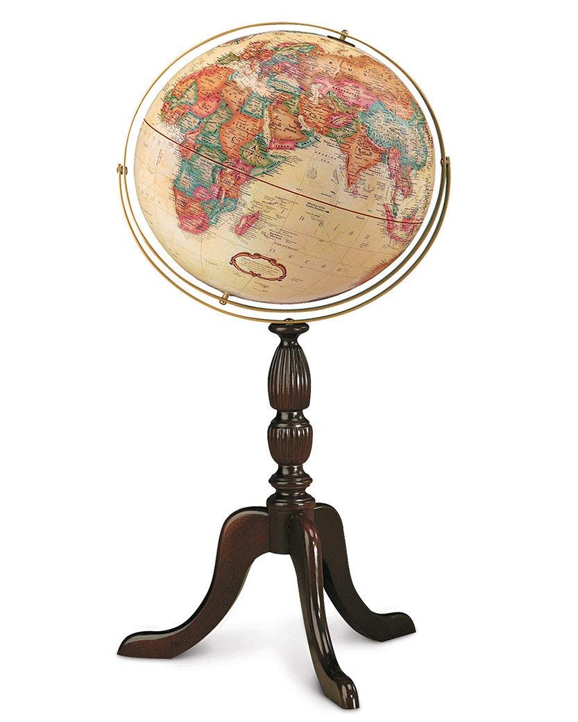Replogle 22818 16" Cambridge Globe, Antique Walnut