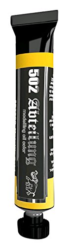 Kit de modelismo ABTEILUNG 502, 20 ml, color al óleo para modelar dorado metálico