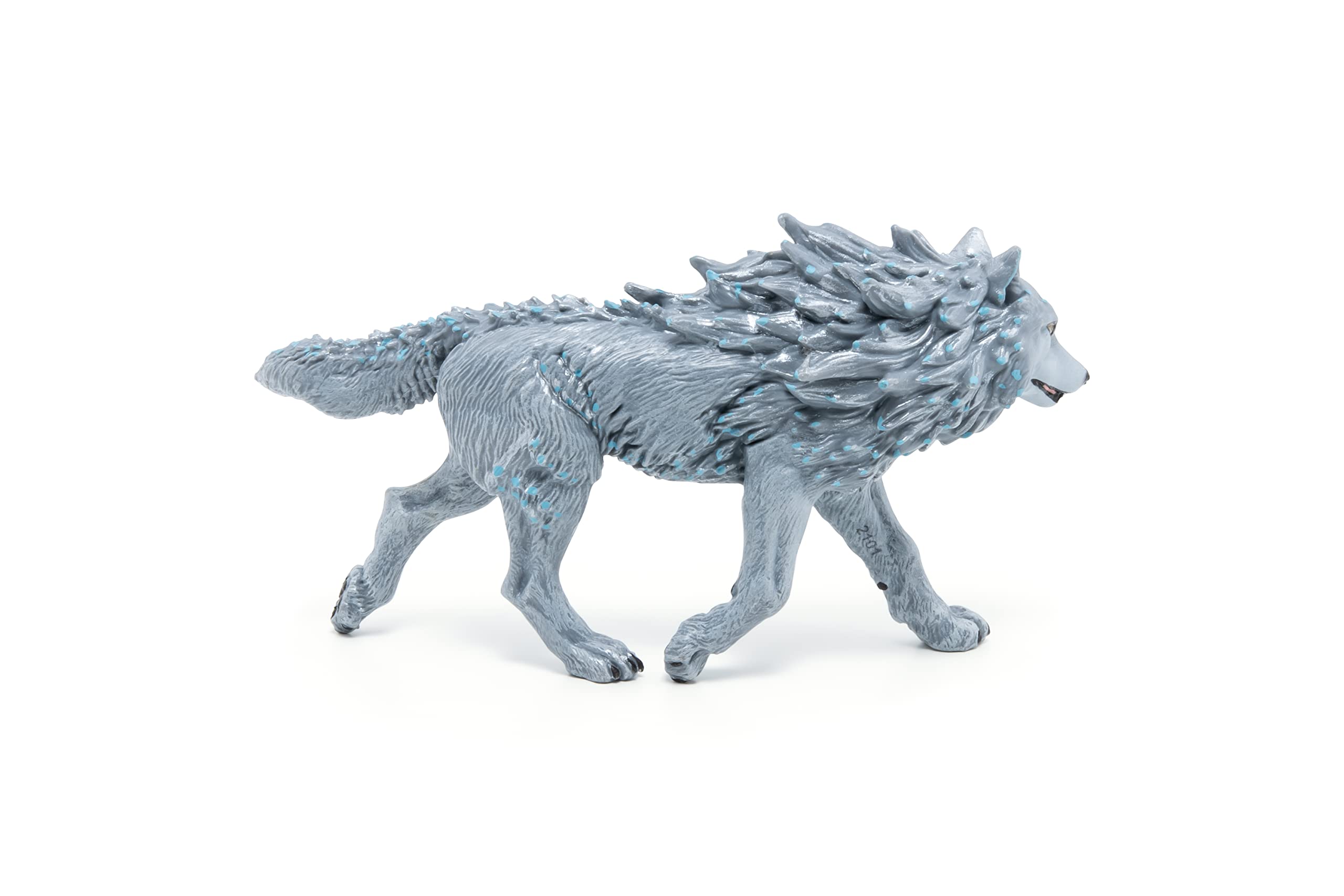 Papo Ice Wolf Hand Painted Figurine - Heirloom Quality Collectible No. 36033