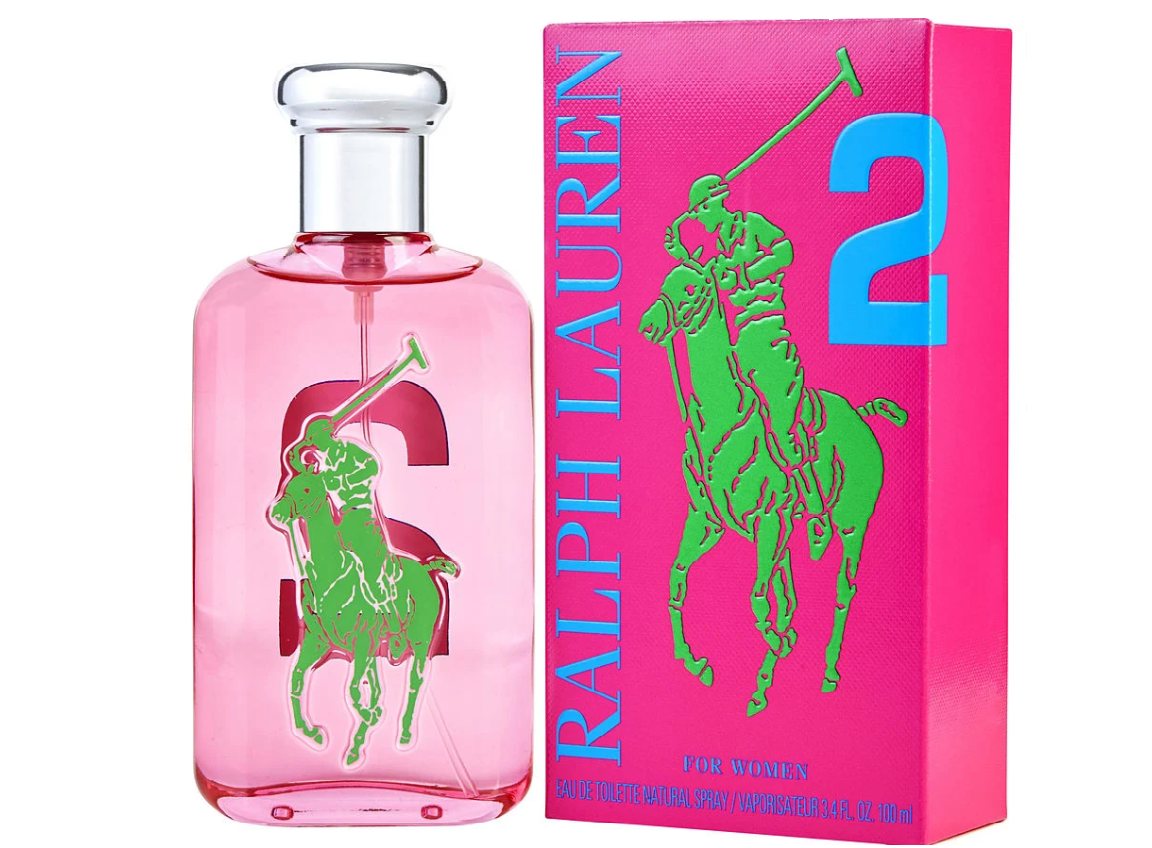 Ralph Lauren Big Pony #2 EDT for Women EDT Spray, 3.4 oz, Floral Fruity