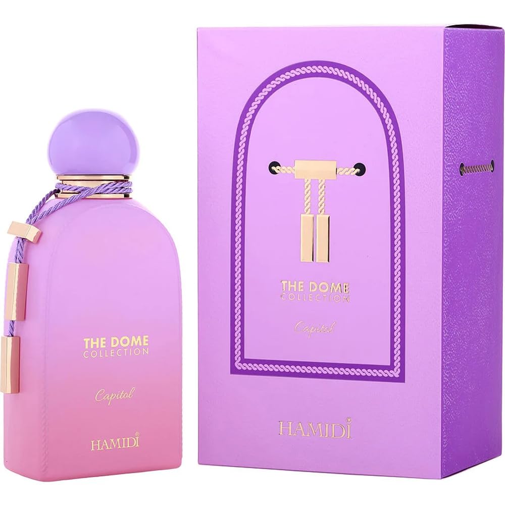 Hamidi The Dom Capital Eau de Parfum for Women Floral Fruity Praline Musk Scent 3.4 oz Spray