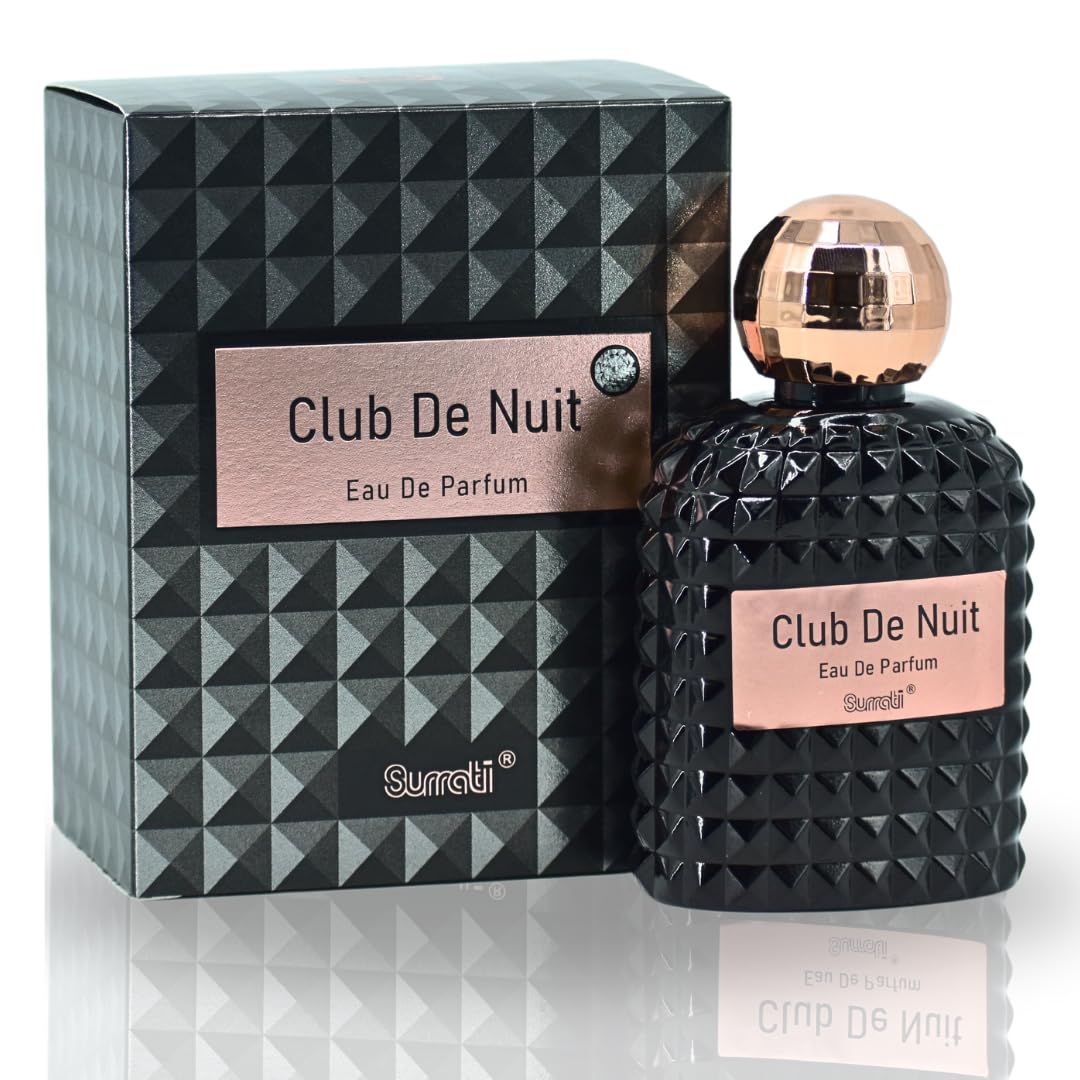 Surrati Club de Nuit Eau de Parfum Spray 3.4 Fl Oz (100 ml)