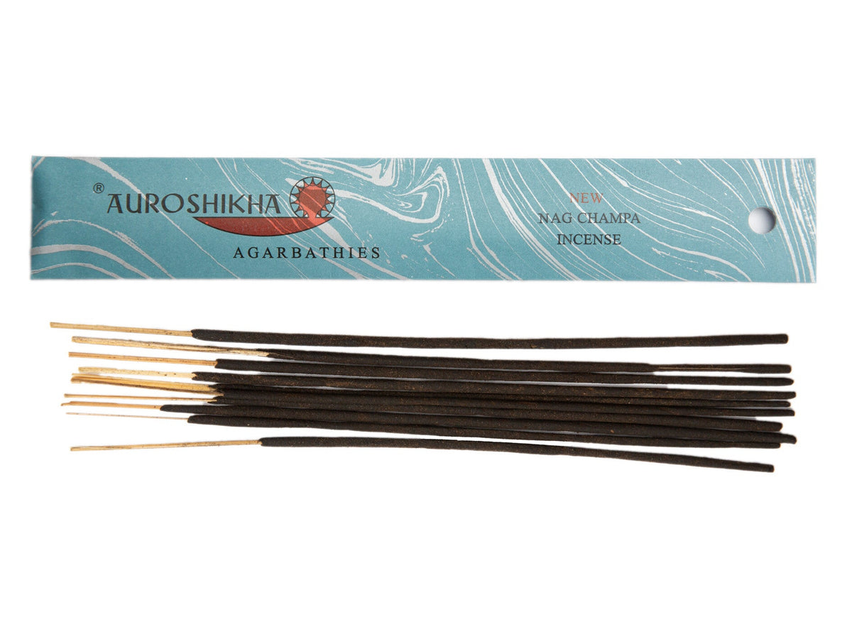 Incienso Auroshikha Nag Champa 10 Varillas