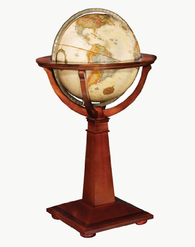 Replogle Logan Floor Globe, Antique 16"