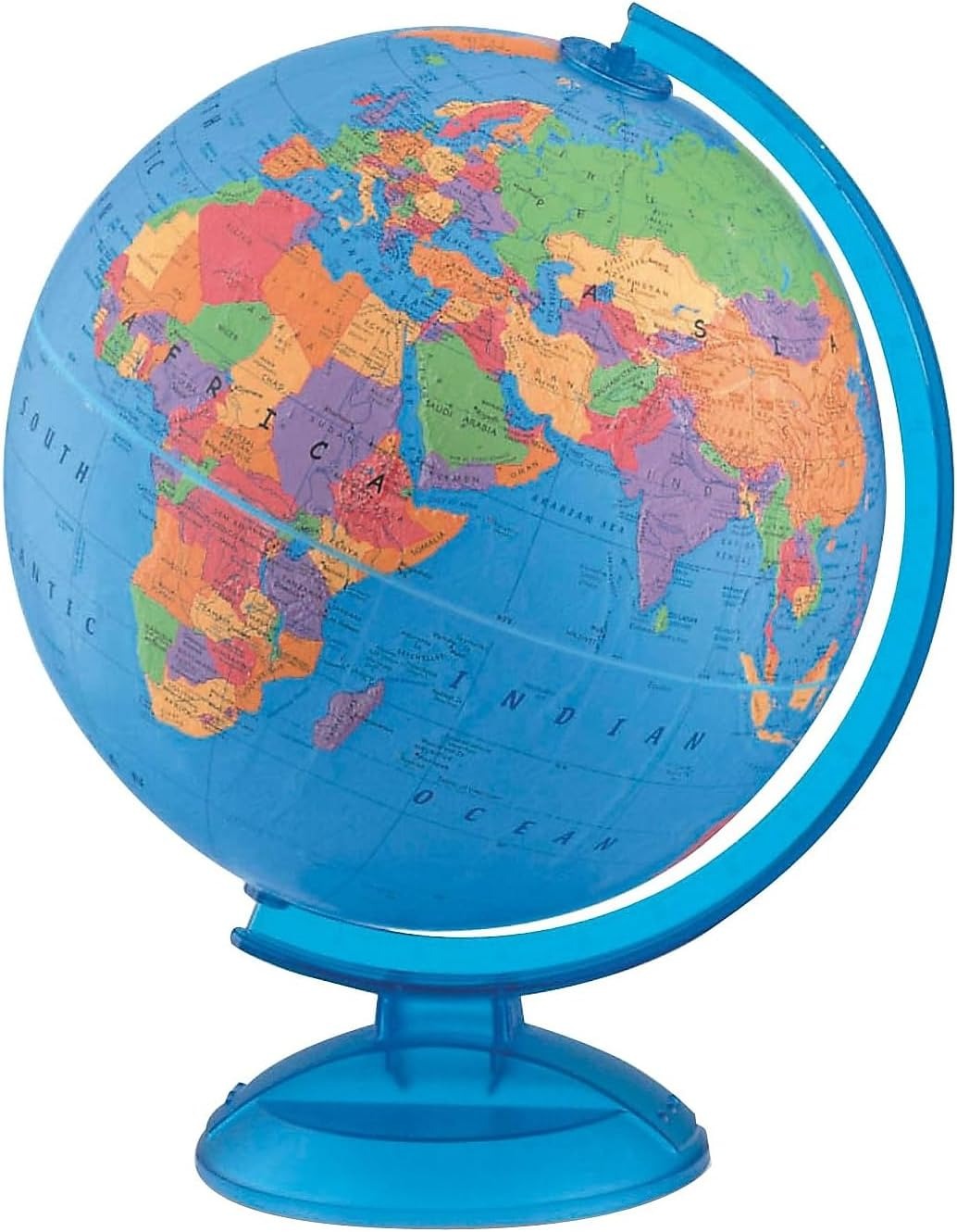 Globe terrestre de bureau Replogle Adventurer, bleu 12"