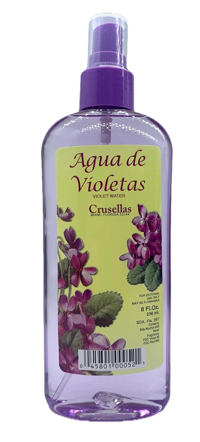 Crusellas Agua de Violetas Colonia 8 fl oz