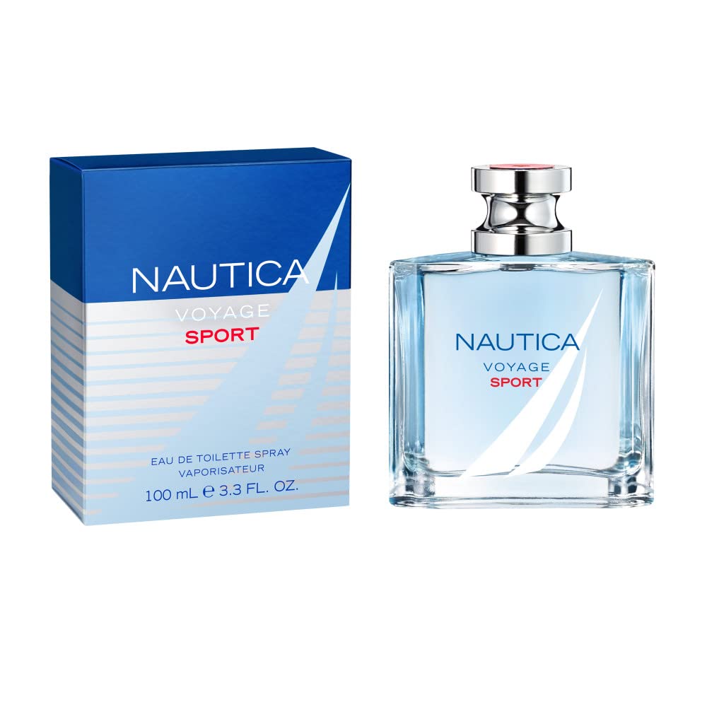 Nautica Voyage Sport Eau de Toilette Men Fresh Aquatic Scent 3.3 oz Spray
