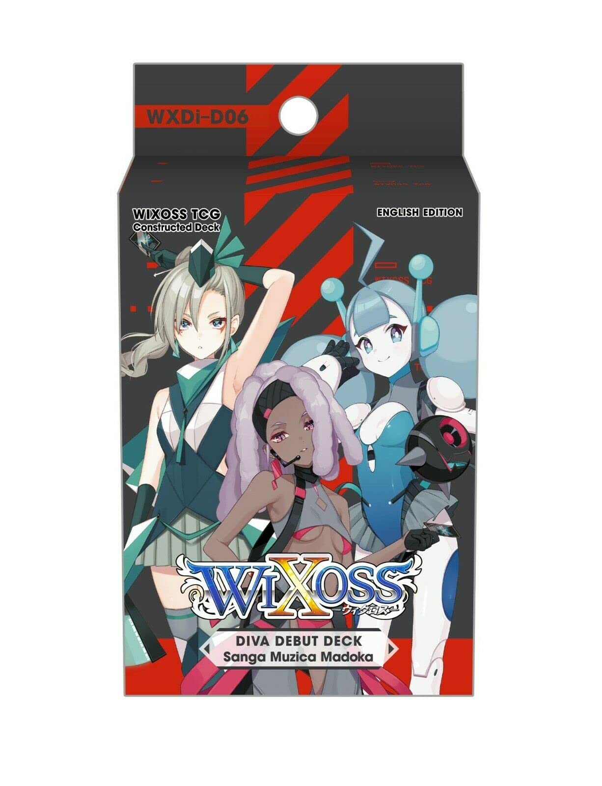 WIXOSS: Pantalla inicial de mazo debut de Diva (Sanga Muzica Madoka)