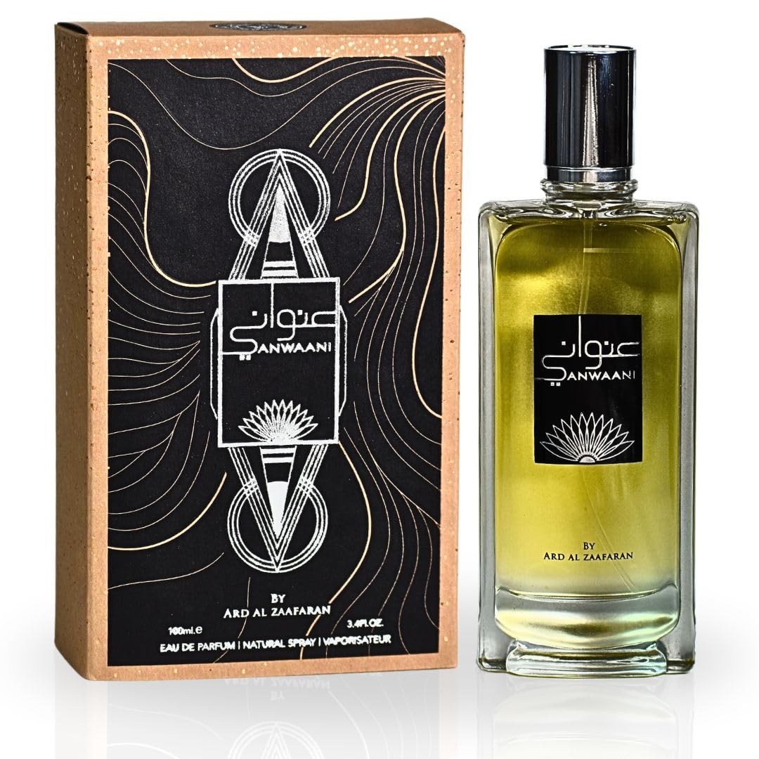 Ard Al Zaafaran Anwaani Eau de Parfum Spray para unisex, 3,4 onzas líquidas (100 ml)