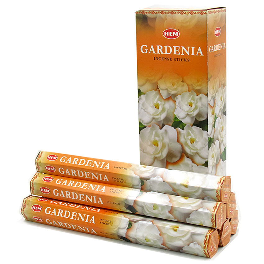 Encens Hem Gardenia, boîte de 120 bâtons
