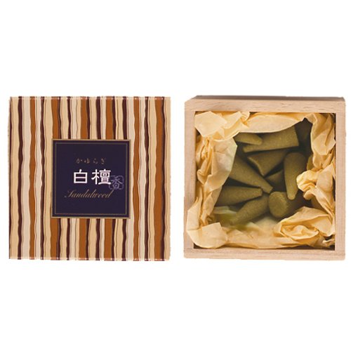 Nippon Kodo Kayuragi - Sandalwood 12 Cones, Japanese Quality Incense