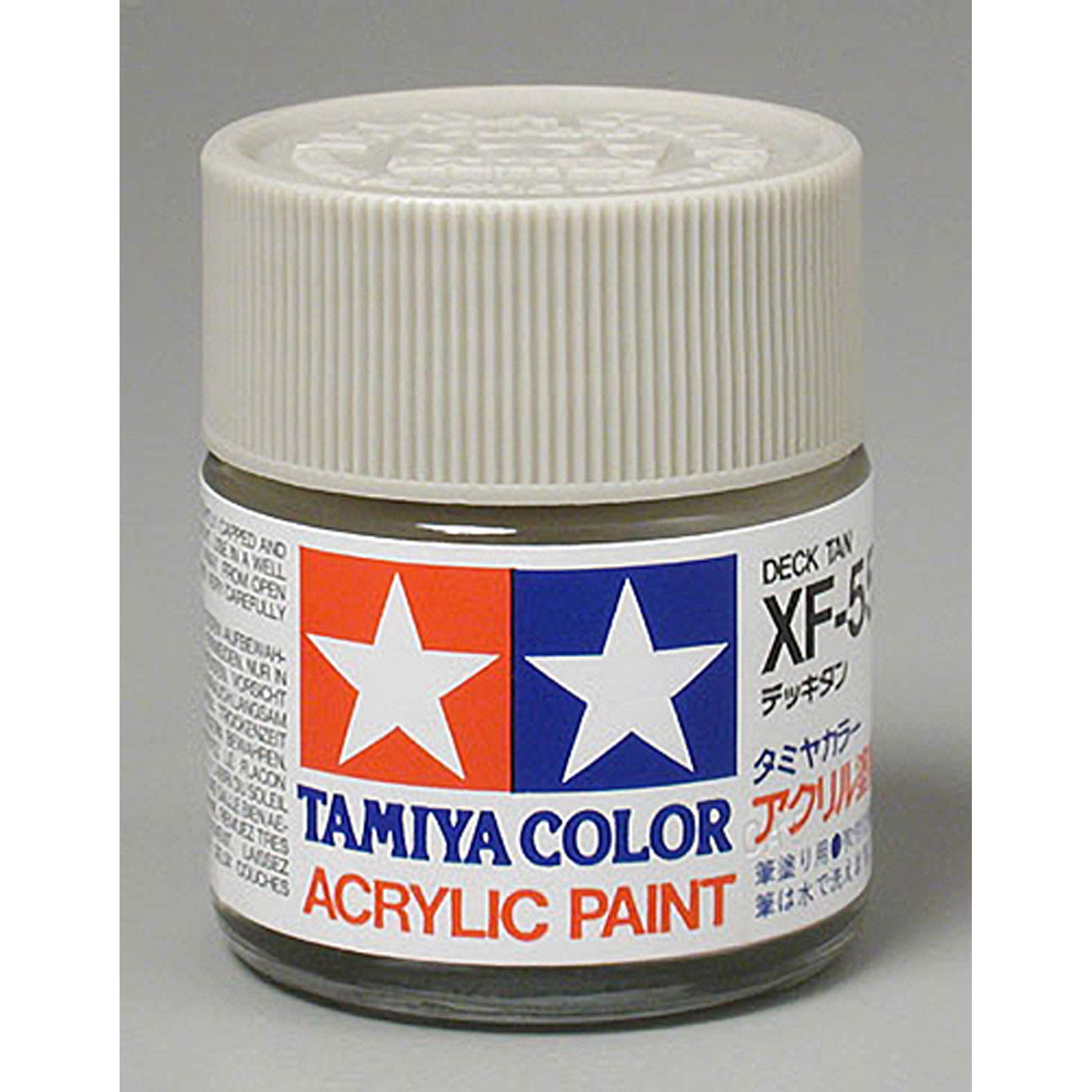 Peinture acrylique pour plastique Tamiya Acrylic XF55 Flat Deck Tan TAM81355