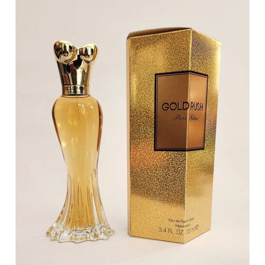 Paris Hilton Gold Rush Eau de Parfum Spray for Women 3.4 oz / 100 ml Floral Fruity Gourmand