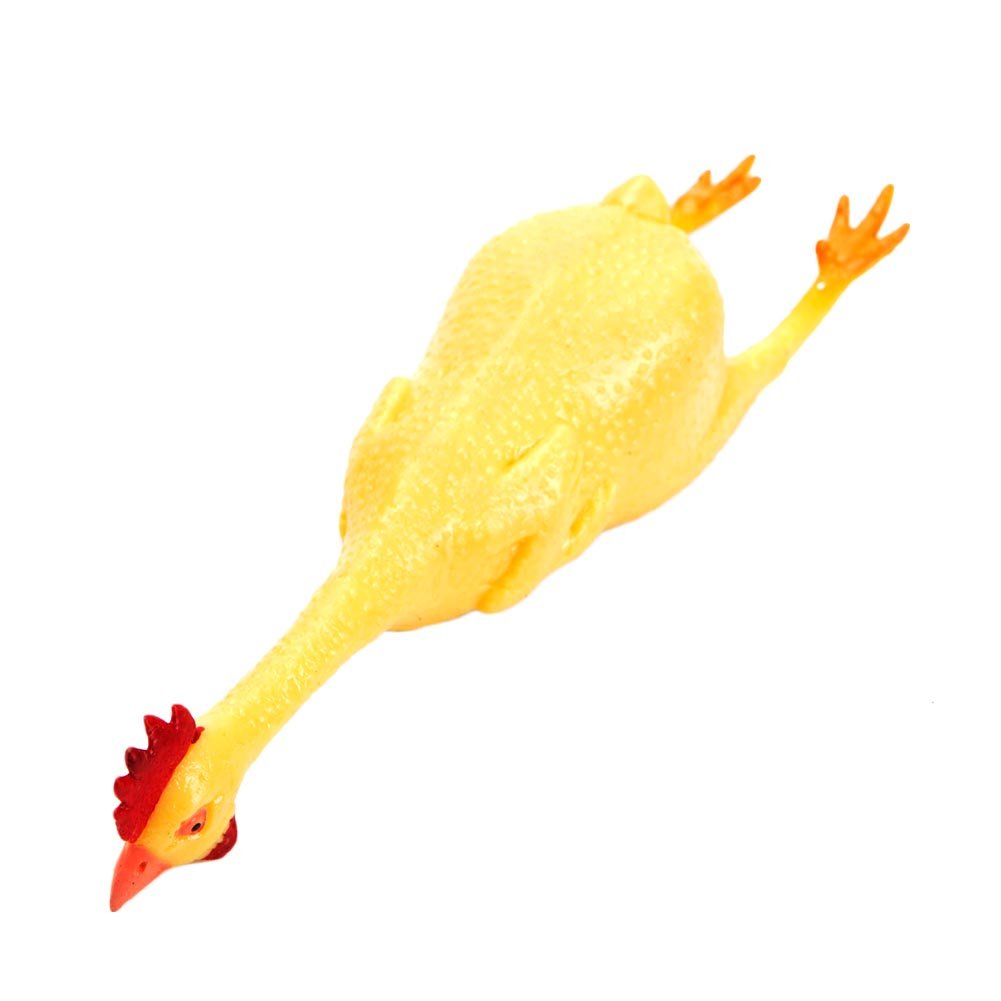 Pollo elástico de goma de 8" de Rhode Island Novelty (paquete de 1)