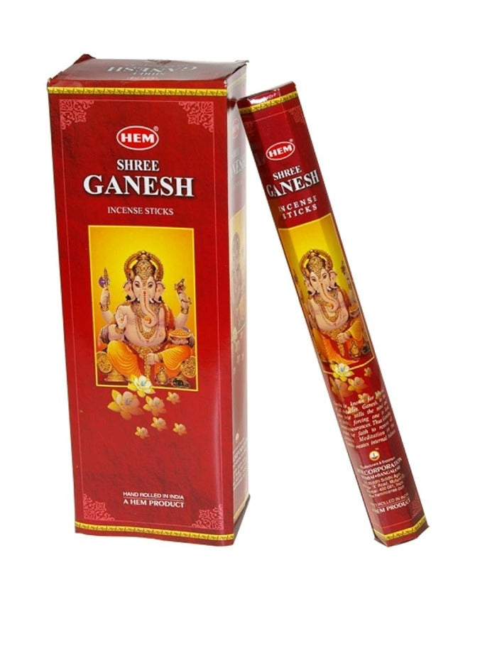 Incienso Hem Ganesh, caja de 120 varillas