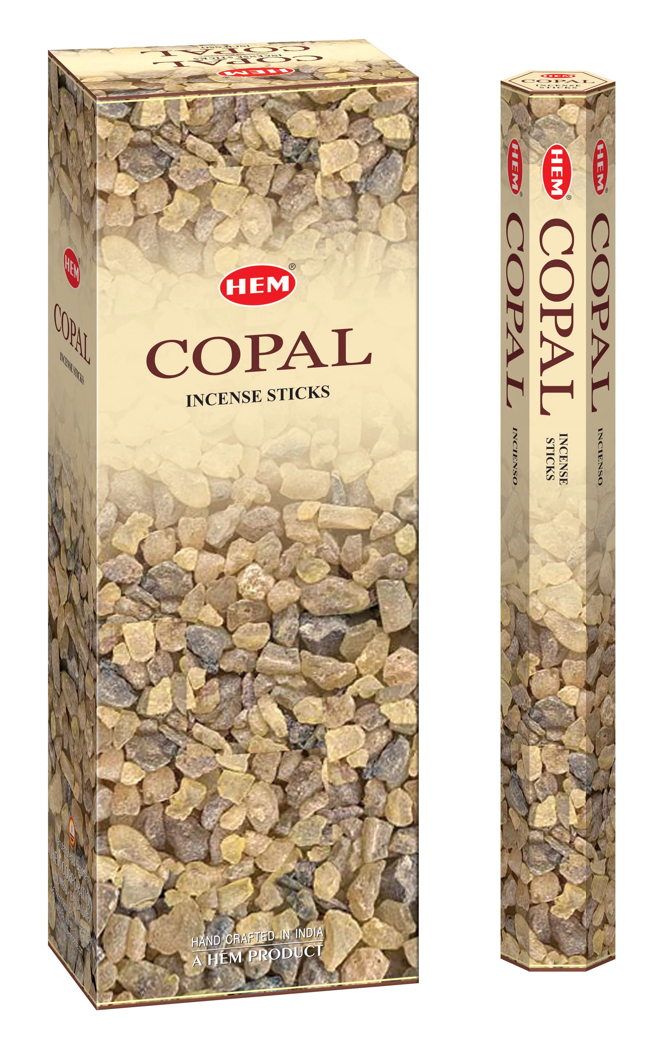 Incienso Hem Copal, caja de 120 varillas