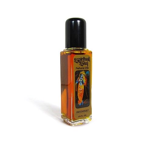 Aceite perfumado con pachulí Spiritual Sky, botella de 1/4 oz