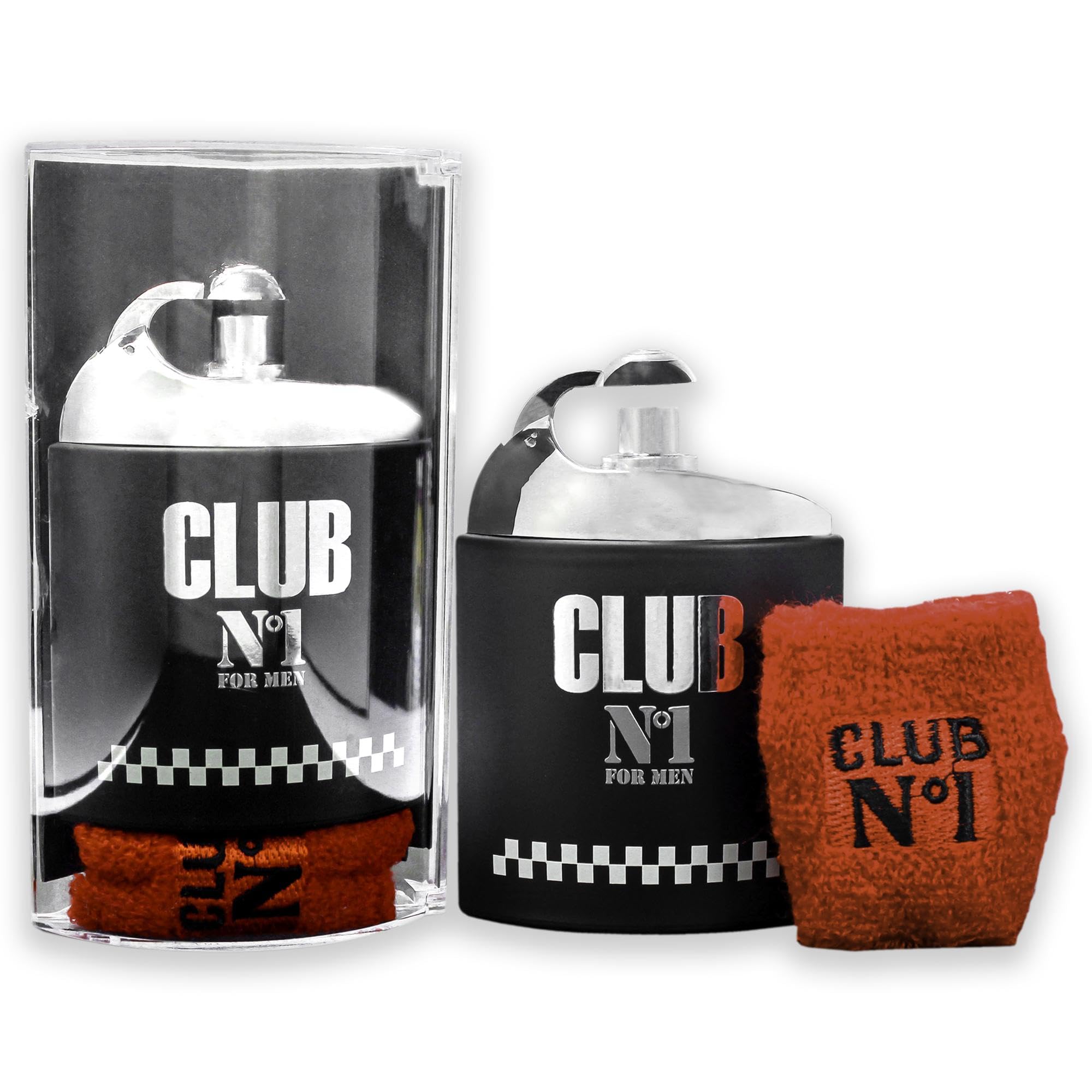 New Brand Prestige Club N1 EDT Men Aromatic Fougere Scent 3.3 oz Spray